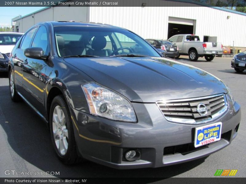 Precision Gray Metallic / Charcoal 2007 Nissan Maxima 3.5 SL