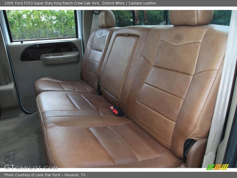 Oxford White / Castano Leather 2005 Ford F350 Super Duty King Ranch Crew Cab 4x4