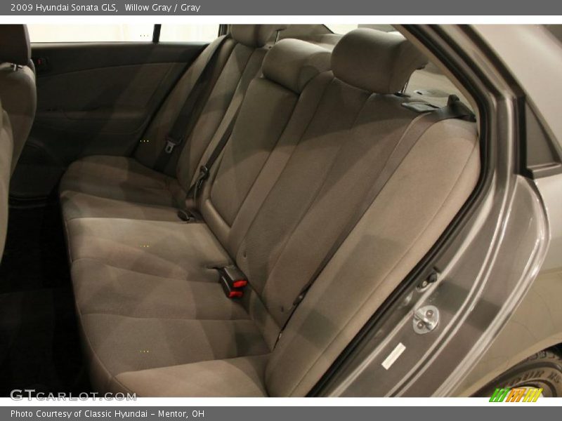 Willow Gray / Gray 2009 Hyundai Sonata GLS