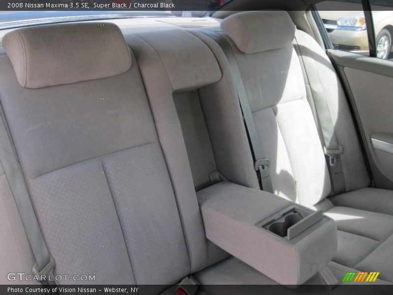 Super Black / Charcoal Black 2008 Nissan Maxima 3.5 SE