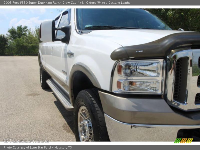 Oxford White / Castano Leather 2005 Ford F350 Super Duty King Ranch Crew Cab 4x4