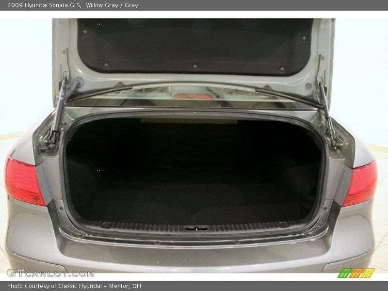 Willow Gray / Gray 2009 Hyundai Sonata GLS