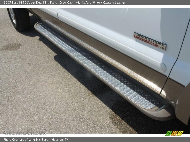 Oxford White / Castano Leather 2005 Ford F350 Super Duty King Ranch Crew Cab 4x4