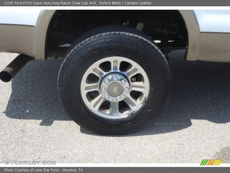 Oxford White / Castano Leather 2005 Ford F350 Super Duty King Ranch Crew Cab 4x4