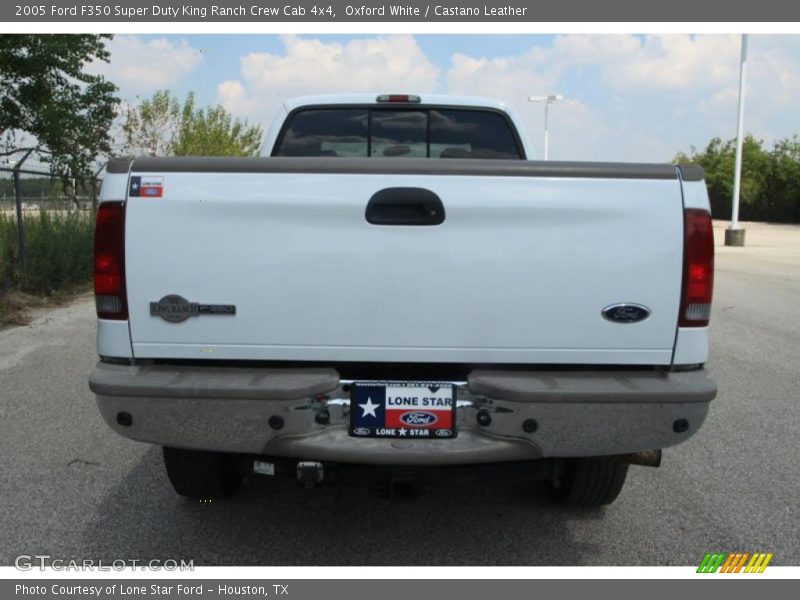 Oxford White / Castano Leather 2005 Ford F350 Super Duty King Ranch Crew Cab 4x4