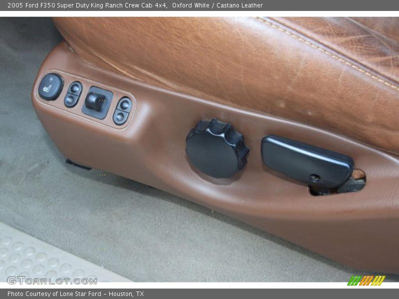 Oxford White / Castano Leather 2005 Ford F350 Super Duty King Ranch Crew Cab 4x4