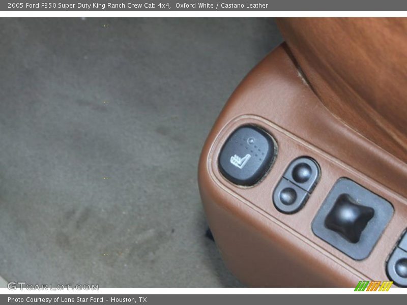 Oxford White / Castano Leather 2005 Ford F350 Super Duty King Ranch Crew Cab 4x4