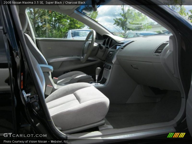 Super Black / Charcoal Black 2008 Nissan Maxima 3.5 SE