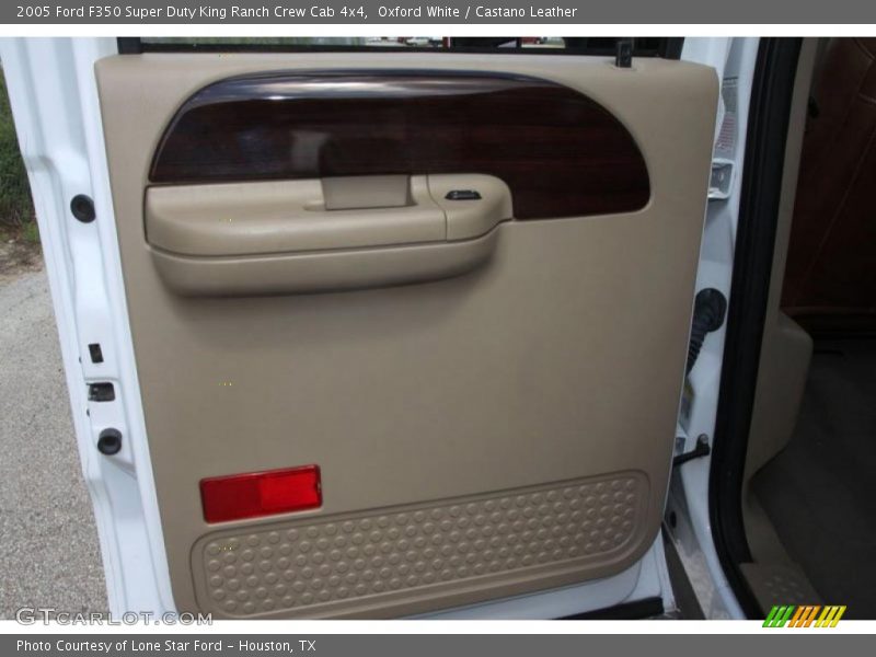 Oxford White / Castano Leather 2005 Ford F350 Super Duty King Ranch Crew Cab 4x4