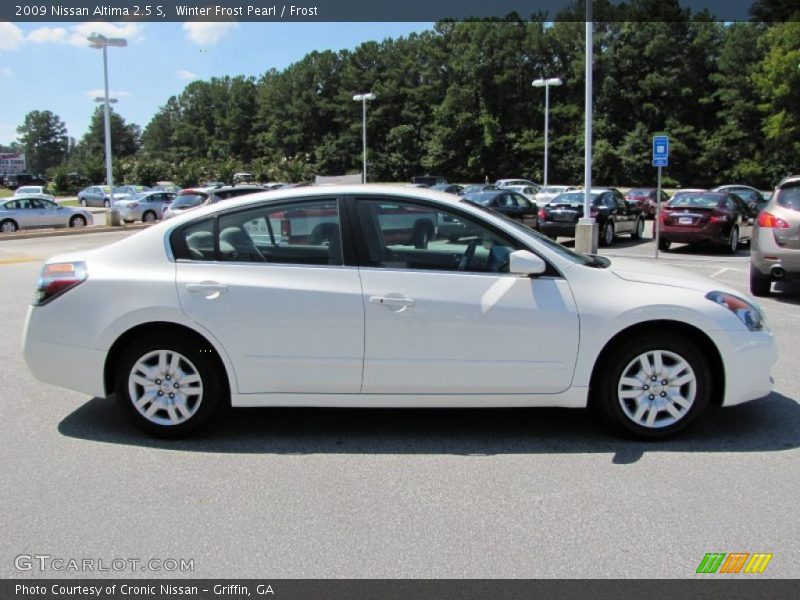 Winter Frost Pearl / Frost 2009 Nissan Altima 2.5 S