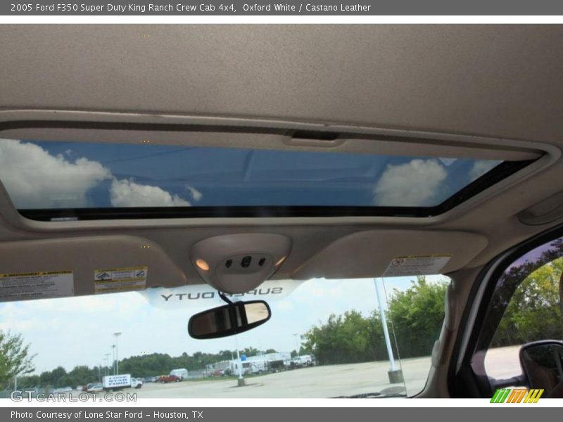 Oxford White / Castano Leather 2005 Ford F350 Super Duty King Ranch Crew Cab 4x4
