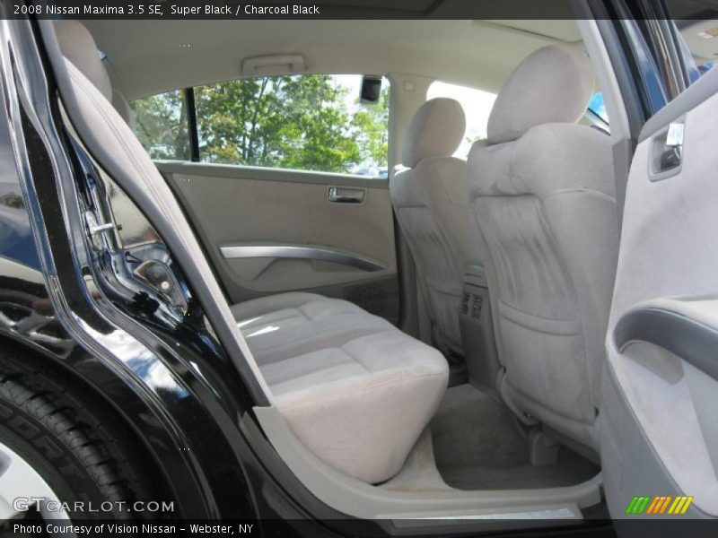 Super Black / Charcoal Black 2008 Nissan Maxima 3.5 SE