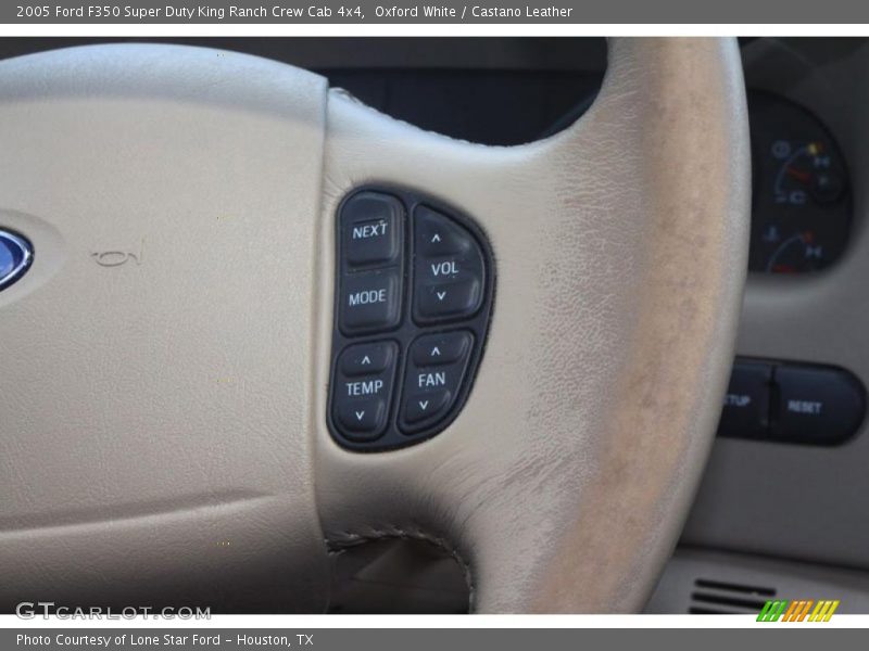 Oxford White / Castano Leather 2005 Ford F350 Super Duty King Ranch Crew Cab 4x4