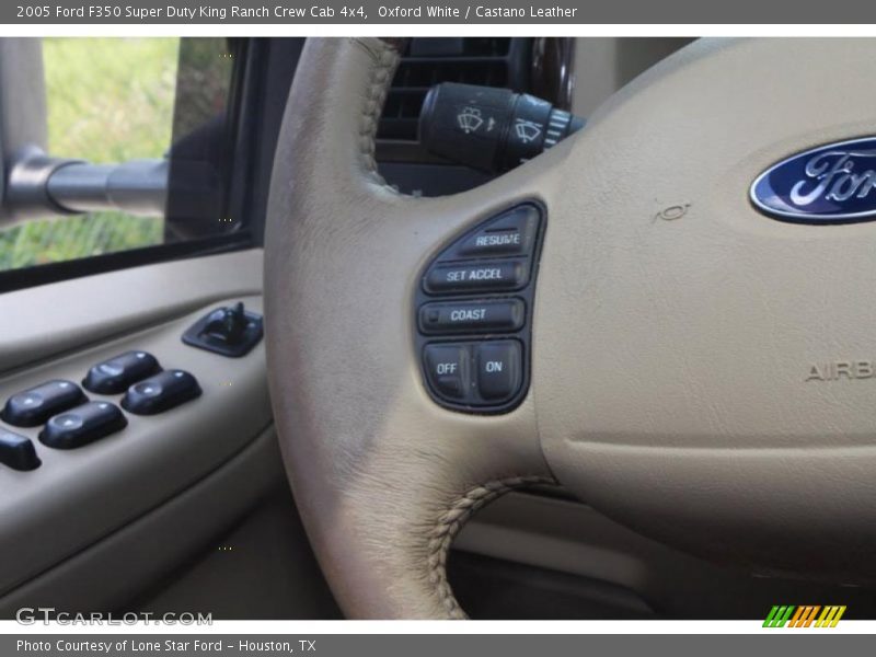 Oxford White / Castano Leather 2005 Ford F350 Super Duty King Ranch Crew Cab 4x4