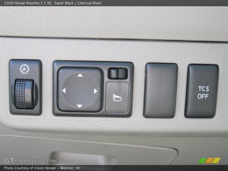Super Black / Charcoal Black 2008 Nissan Maxima 3.5 SE