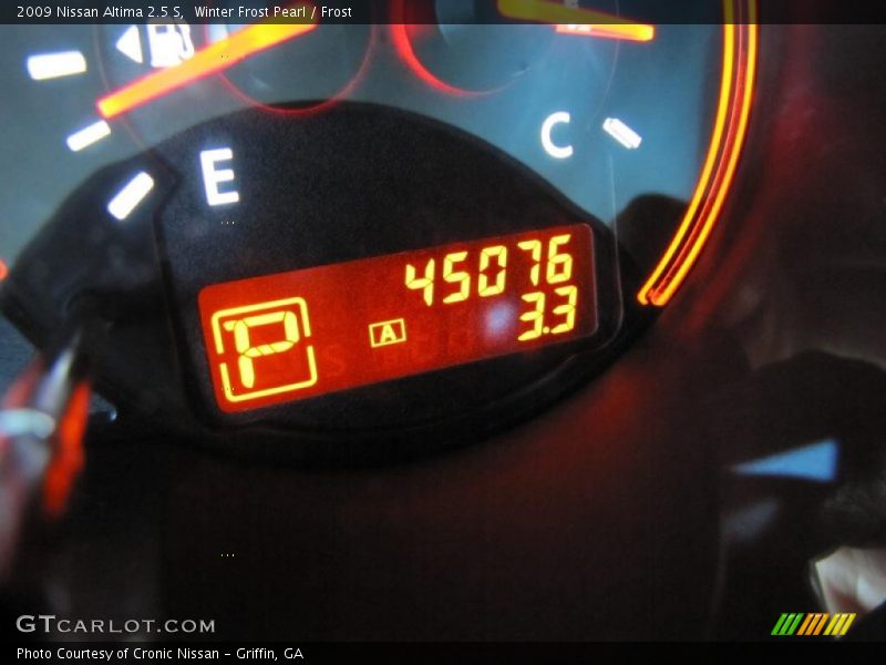 Winter Frost Pearl / Frost 2009 Nissan Altima 2.5 S