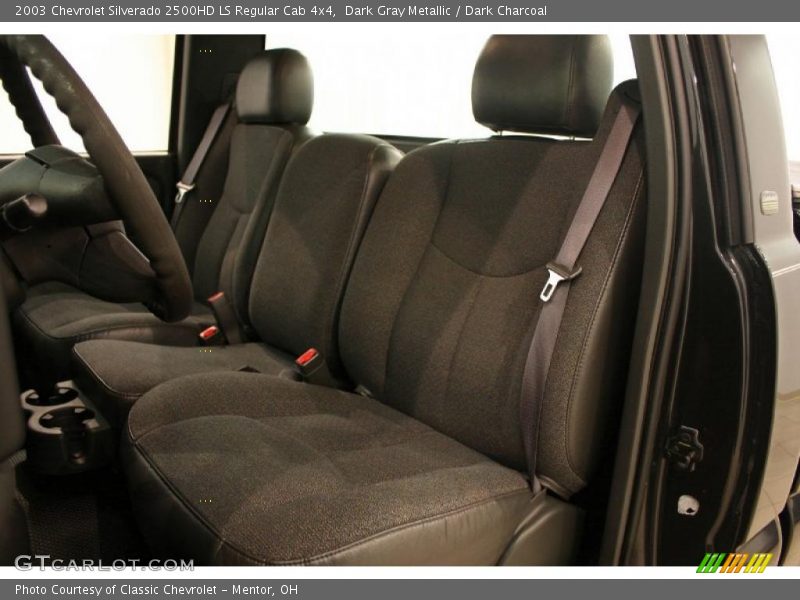 Dark Gray Metallic / Dark Charcoal 2003 Chevrolet Silverado 2500HD LS Regular Cab 4x4