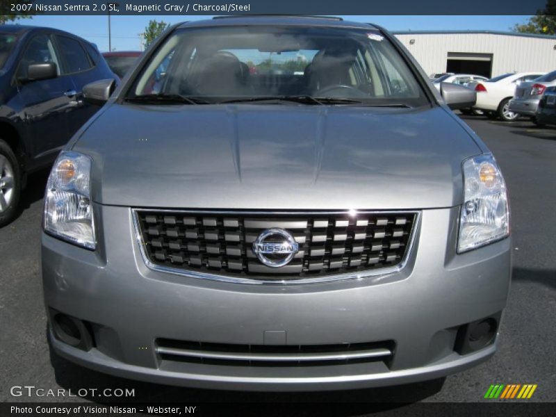Magnetic Gray / Charcoal/Steel 2007 Nissan Sentra 2.0 SL