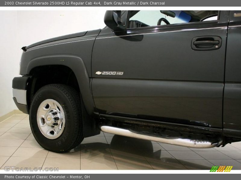 Dark Gray Metallic / Dark Charcoal 2003 Chevrolet Silverado 2500HD LS Regular Cab 4x4