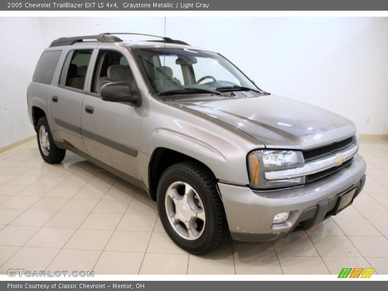 Graystone Metallic / Light Gray 2005 Chevrolet TrailBlazer EXT LS 4x4