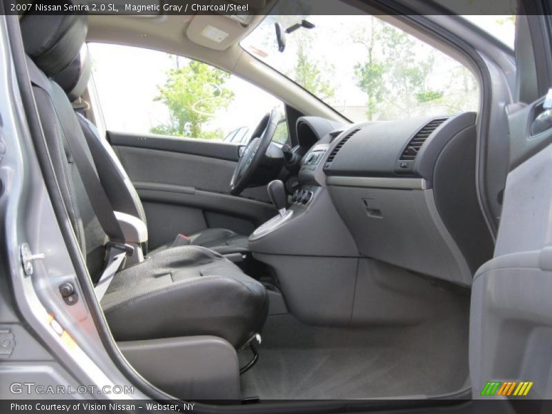 Magnetic Gray / Charcoal/Steel 2007 Nissan Sentra 2.0 SL