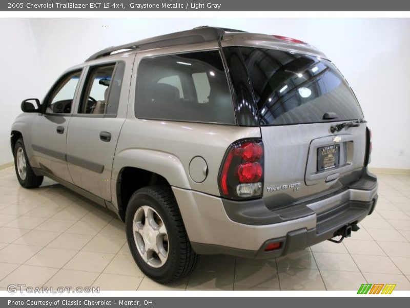 Graystone Metallic / Light Gray 2005 Chevrolet TrailBlazer EXT LS 4x4