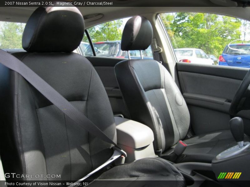Magnetic Gray / Charcoal/Steel 2007 Nissan Sentra 2.0 SL