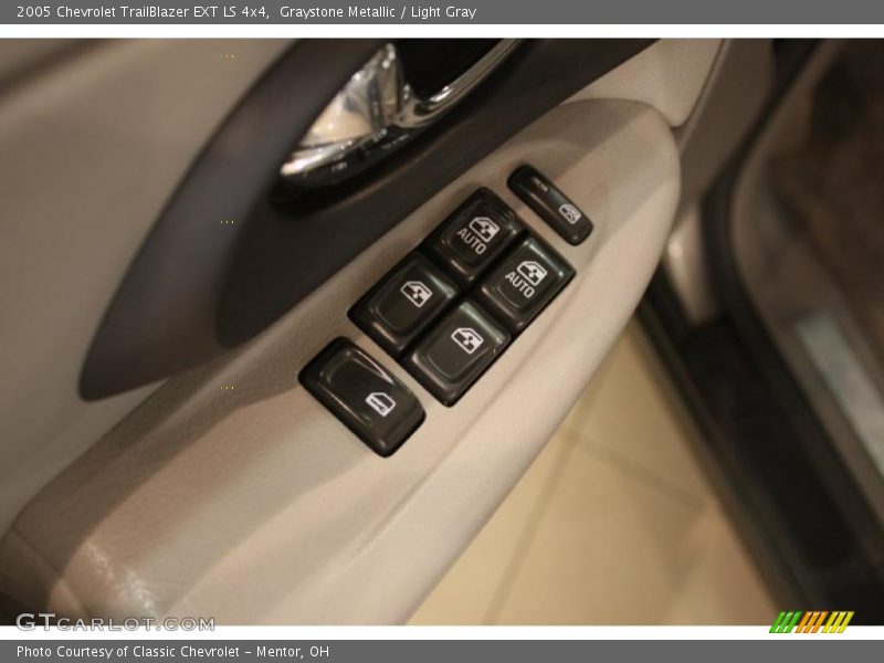 Graystone Metallic / Light Gray 2005 Chevrolet TrailBlazer EXT LS 4x4