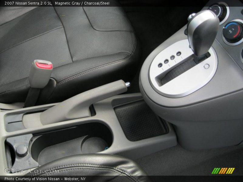 Magnetic Gray / Charcoal/Steel 2007 Nissan Sentra 2.0 SL