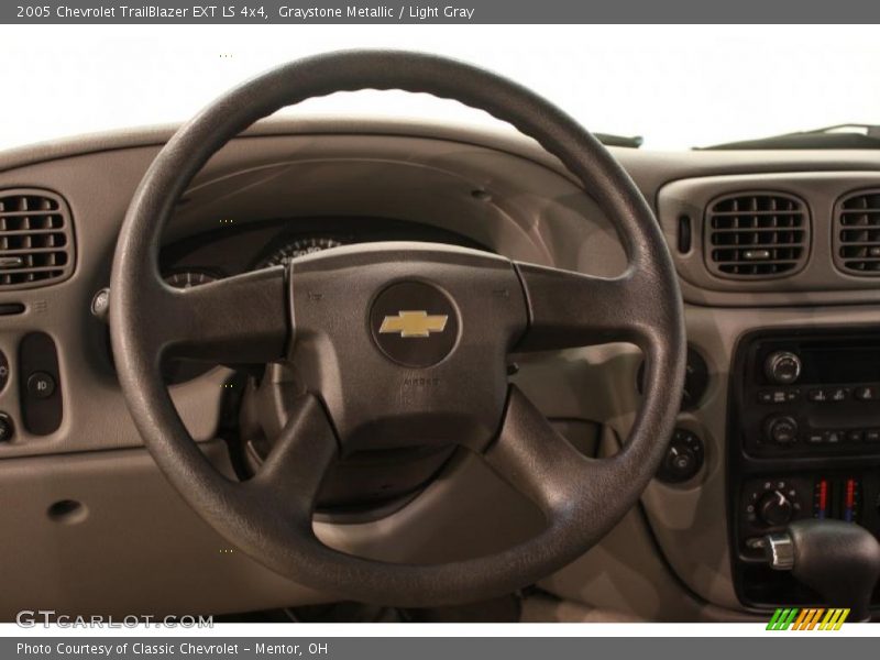 Graystone Metallic / Light Gray 2005 Chevrolet TrailBlazer EXT LS 4x4
