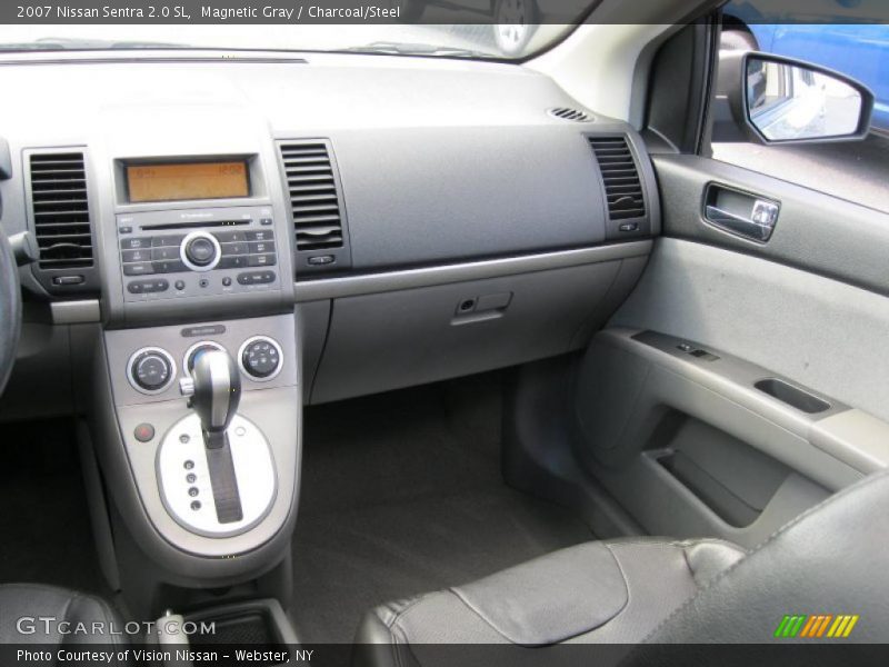 Magnetic Gray / Charcoal/Steel 2007 Nissan Sentra 2.0 SL