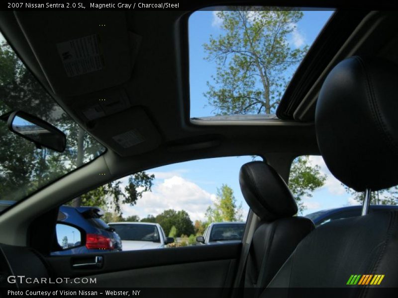 Magnetic Gray / Charcoal/Steel 2007 Nissan Sentra 2.0 SL
