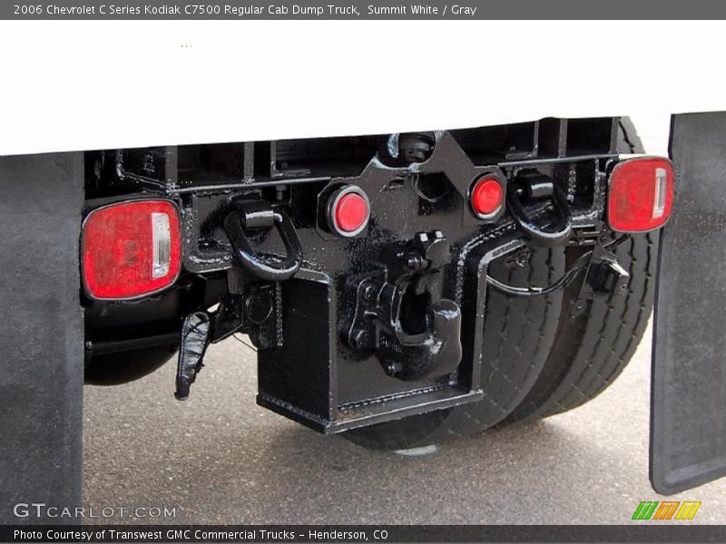 Summit White / Gray 2006 Chevrolet C Series Kodiak C7500 Regular Cab Dump Truck