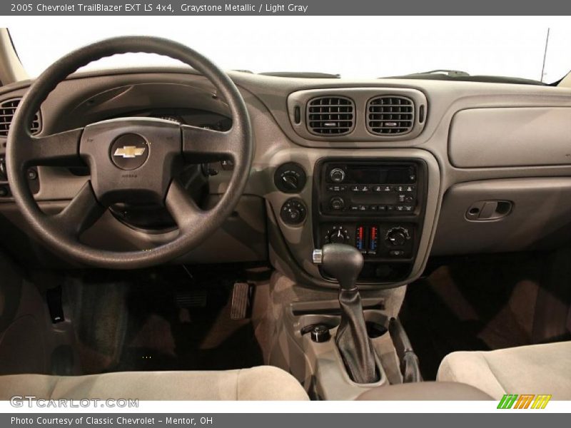Graystone Metallic / Light Gray 2005 Chevrolet TrailBlazer EXT LS 4x4