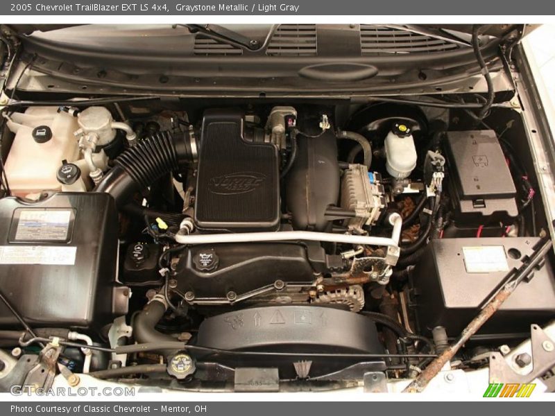 Graystone Metallic / Light Gray 2005 Chevrolet TrailBlazer EXT LS 4x4