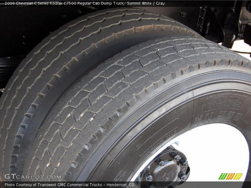 Summit White / Gray 2006 Chevrolet C Series Kodiak C7500 Regular Cab Dump Truck