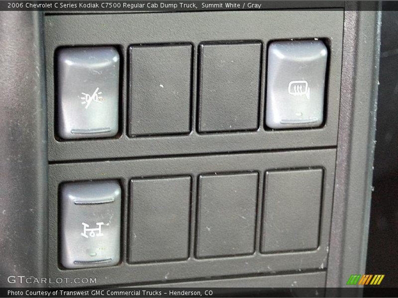 Summit White / Gray 2006 Chevrolet C Series Kodiak C7500 Regular Cab Dump Truck