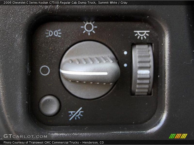 Summit White / Gray 2006 Chevrolet C Series Kodiak C7500 Regular Cab Dump Truck