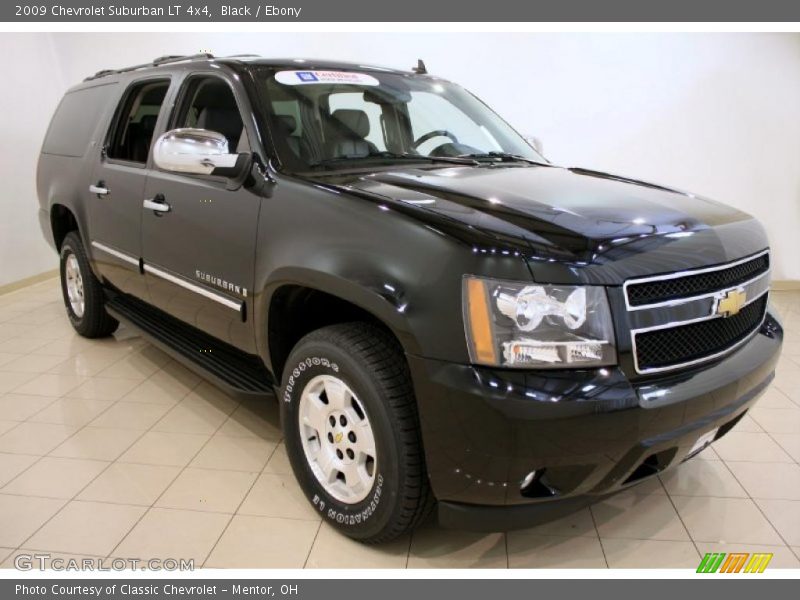 Black / Ebony 2009 Chevrolet Suburban LT 4x4