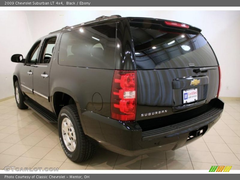 Black / Ebony 2009 Chevrolet Suburban LT 4x4