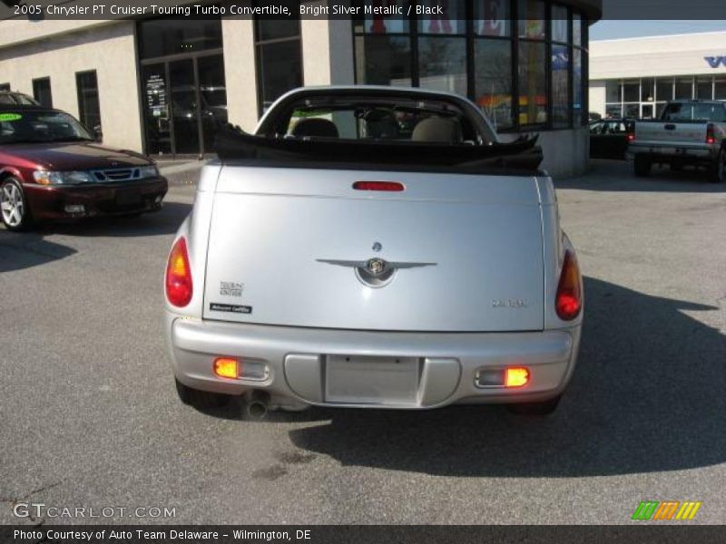 Bright Silver Metallic / Black 2005 Chrysler PT Cruiser Touring Turbo Convertible