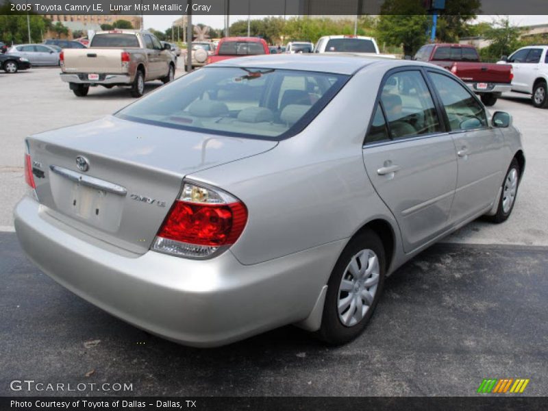 Lunar Mist Metallic / Gray 2005 Toyota Camry LE