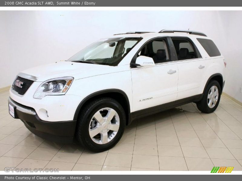 Summit White / Ebony 2008 GMC Acadia SLT AWD