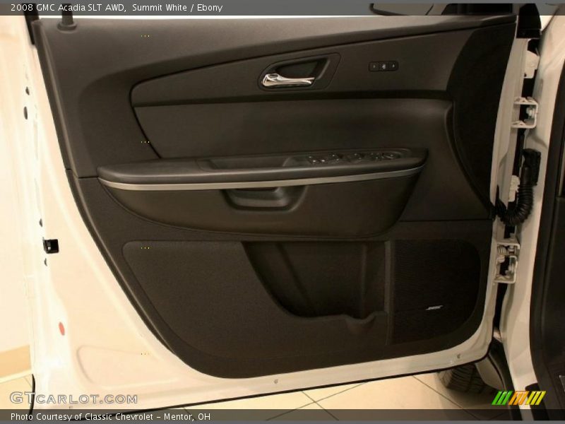 Summit White / Ebony 2008 GMC Acadia SLT AWD