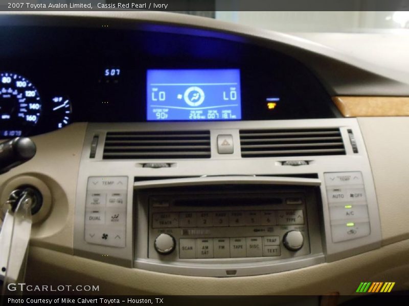 Cassis Red Pearl / Ivory 2007 Toyota Avalon Limited