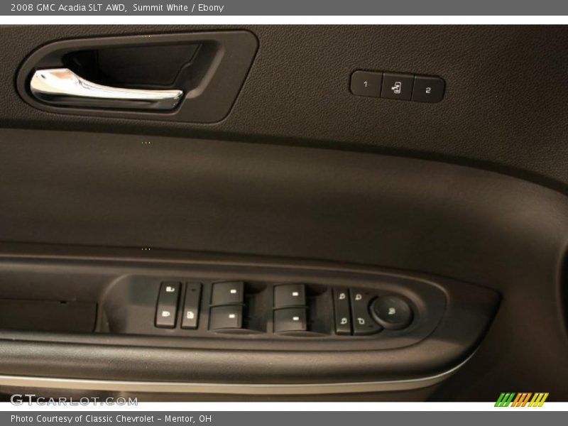 Summit White / Ebony 2008 GMC Acadia SLT AWD