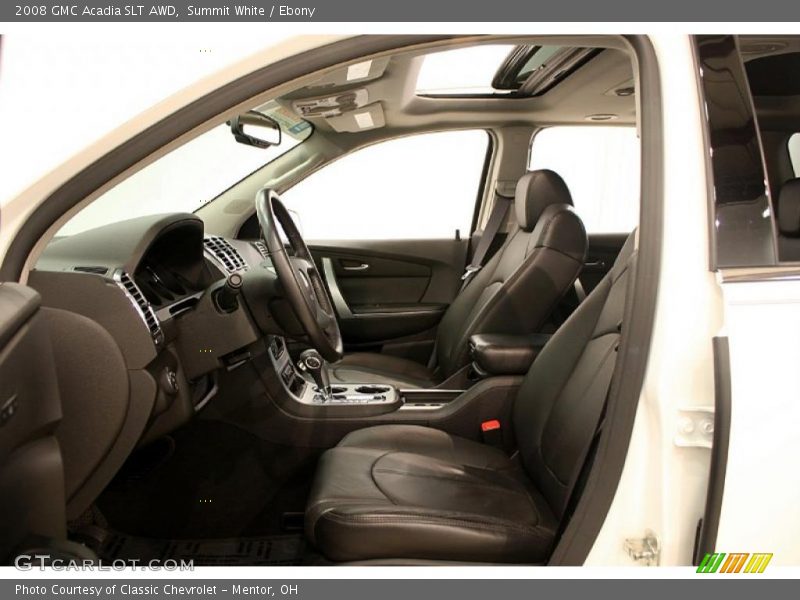 Summit White / Ebony 2008 GMC Acadia SLT AWD
