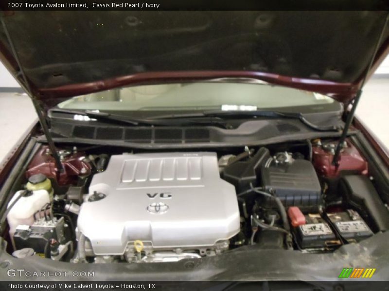 Cassis Red Pearl / Ivory 2007 Toyota Avalon Limited