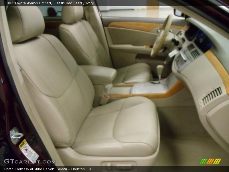 Cassis Red Pearl / Ivory 2007 Toyota Avalon Limited