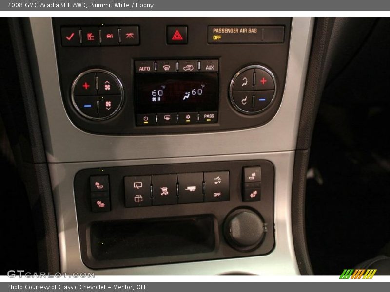 Summit White / Ebony 2008 GMC Acadia SLT AWD